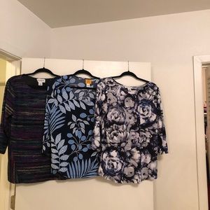Three (3) ladies tops